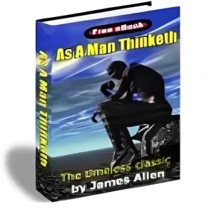 eCover representing As A Man Thinketh eBooks & Reports with Master Resell Rights