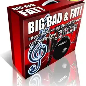 eCover representing Big Bad & Fat! Audio & Music with Personal Use Rights