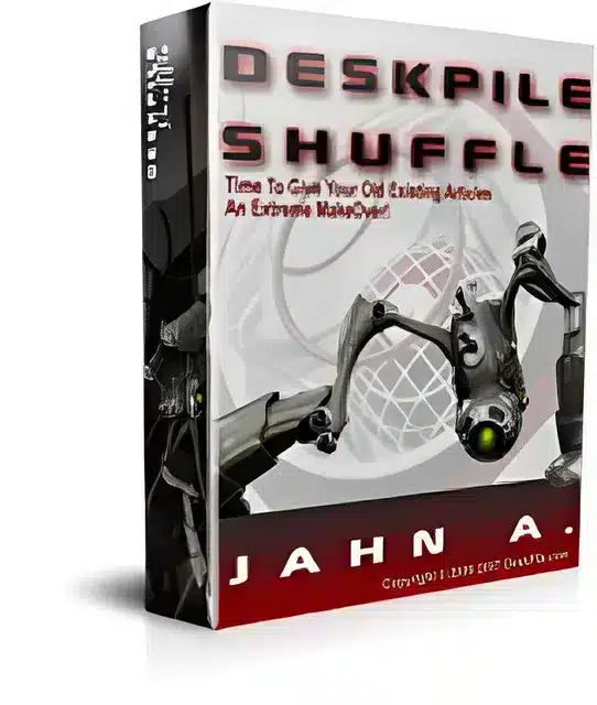 eCover representing DeskPile Shuffle with Personal Use Rights