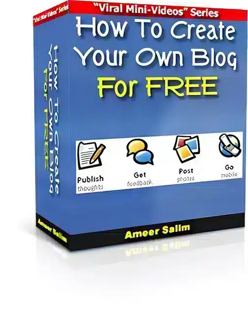eCover representing How To Create Your Own Blog For FREE Videos, Tutorials & Courses with Master Resell Rights