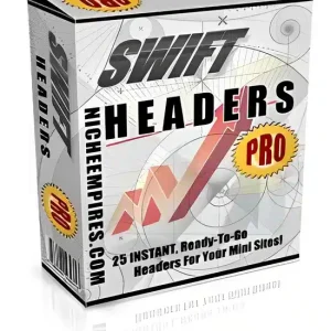 eCover representing Swift Headers Pro with Master Resell Rights