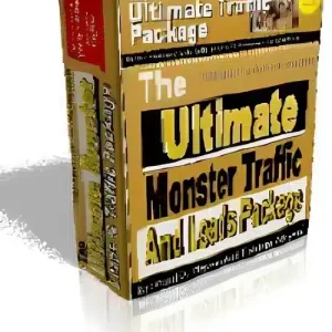 eCover representing Ultimate Traffic Generator  with Master Resell Rights