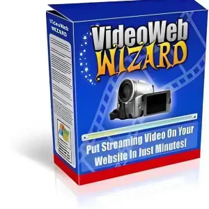 eCover representing VideoWeb Wizard Videos, Tutorials & Courses/Software & Scripts with Master Resell Rights