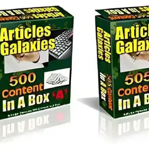 eCover representing Articles Galaxies : 1005 PLR Articles Pack  with Private Label Rights