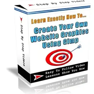 eCover representing Create Your Own Website Graphics Using Gimp with Personal Use Rights