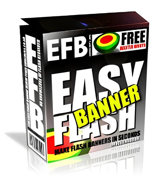 eCover representing Easy Flash Banner with Resell Rights