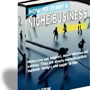 eCover representing How to Start A Niche Business On Internet eBooks & Reports with Master Resell Rights