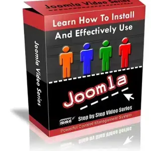 eCover representing Learn How To Install And Effectively Use Joomla! Videos, Tutorials & Courses with Personal Use Rights