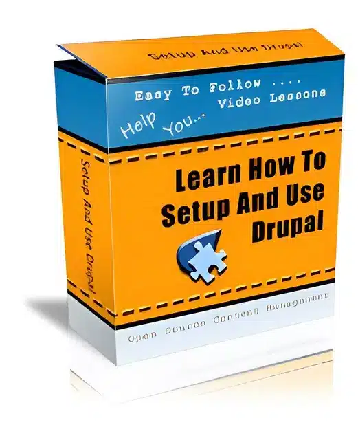 eCover representing Learn How To Setup And Use Drupal Videos, Tutorials & Courses with Personal Use Rights