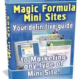 eCover representing Magic Formula Mini Sites eBooks & Reports with Master Resell Rights