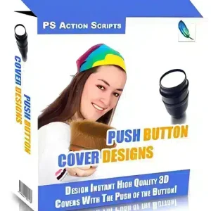 eCover representing Push Button Cover Designs Software & Scripts with Master Resell Rights