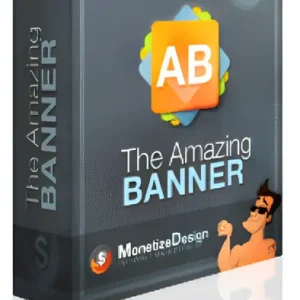eCover representing The Amazing Banner with Master Resell Rights