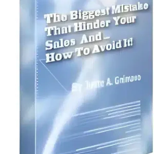 eCover representing The Biggest Mistake That Hinder Your Sales And How eBooks & Reports with Master Resell Rights